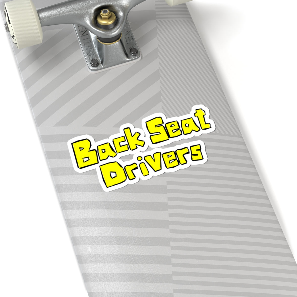 Backseat Drivers Game Logo Sticker