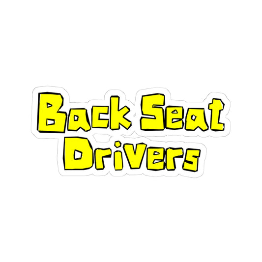Backseat Drivers Game Logo Sticker