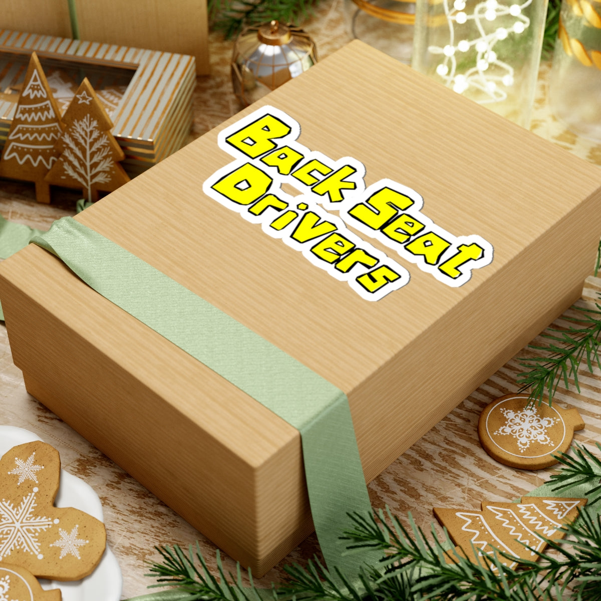 Backseat Drivers Game Logo Sticker